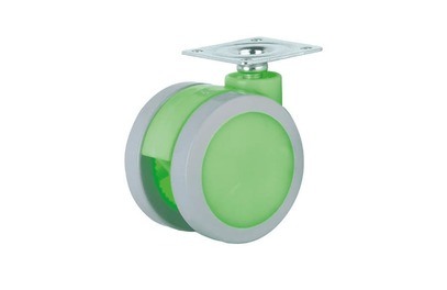 Plastic Colorful Disc Furniture Casters